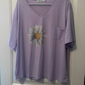 MISSLOOK short-sleeved shirt—2XL